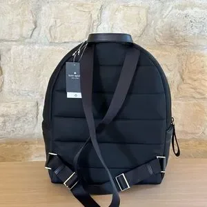 Kate Spade New York Ella Puffy backpack NWT Authentic women gift black Amazon.com | kate spade new york Women main image 4
